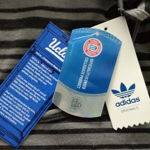 Adidas UCLA Long Sleeve Scoop Neck Tee - Picture 7 of 9